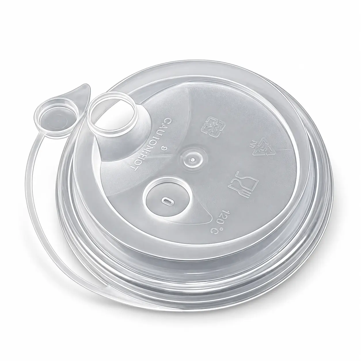 Plastic Lid PP Click plug