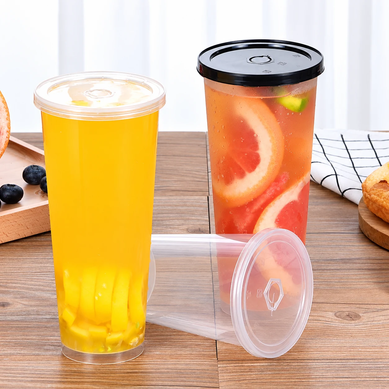 Plastic Cup PP Clear 80mm
