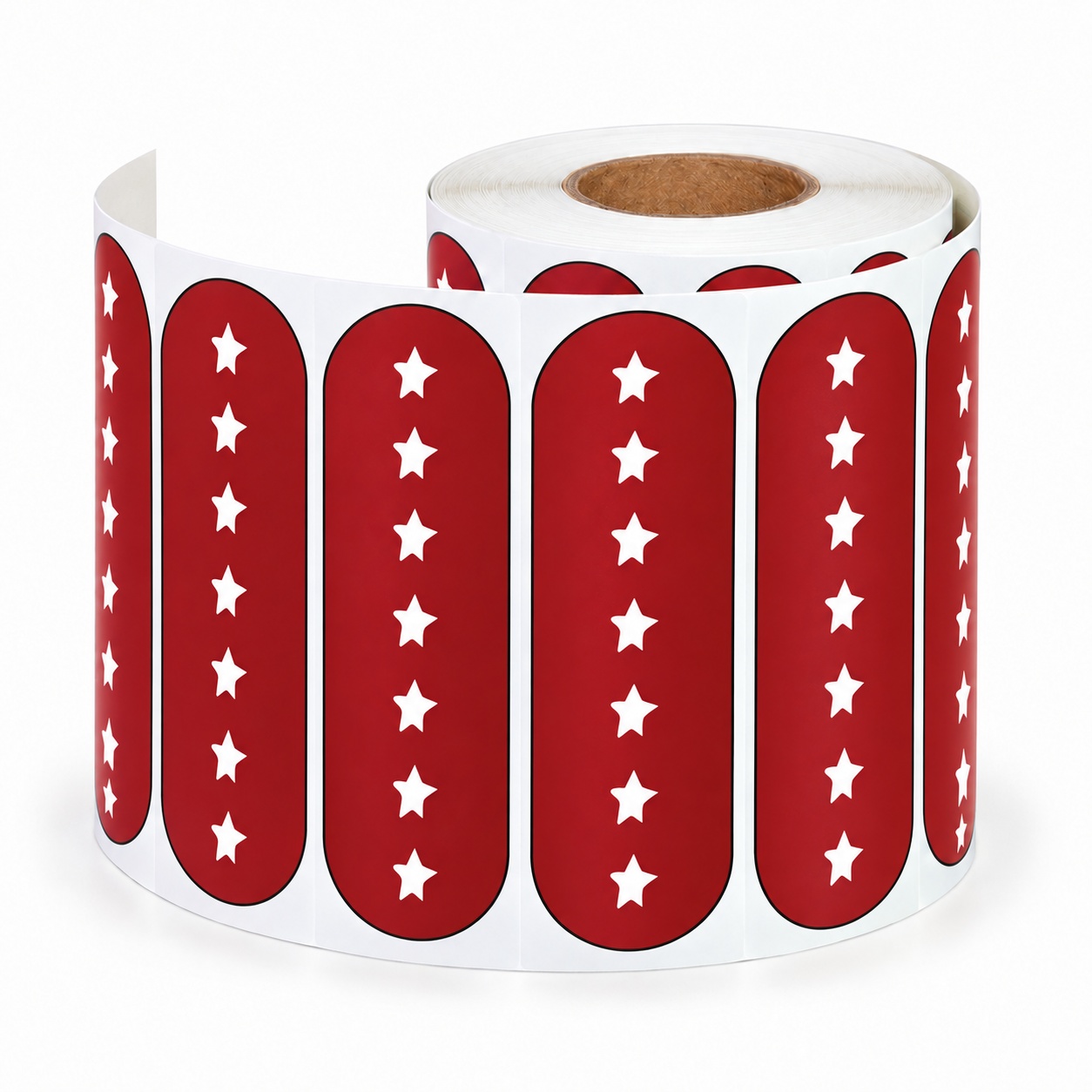 Rolling Sticker Rectangle